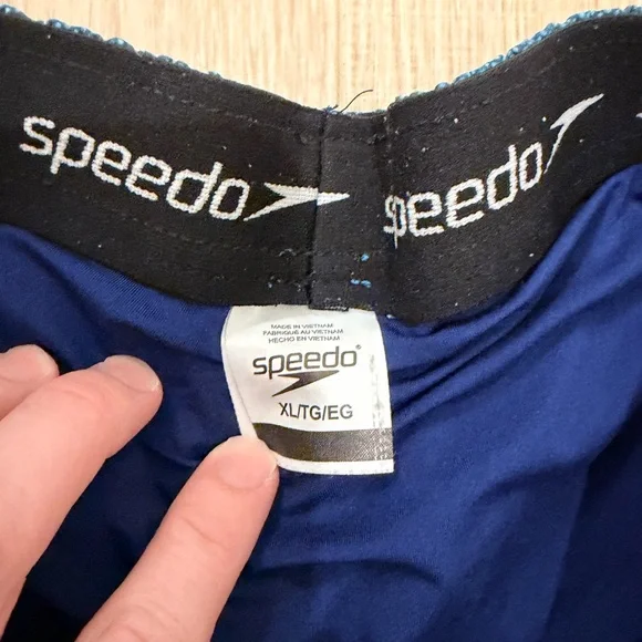 Speedo Men's Swimsuit Blue - Picture 2 of 3